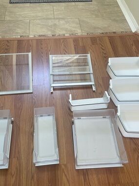 Refrigerator Door Bins & Clear Shelves -  - model WRX986SIHZ00